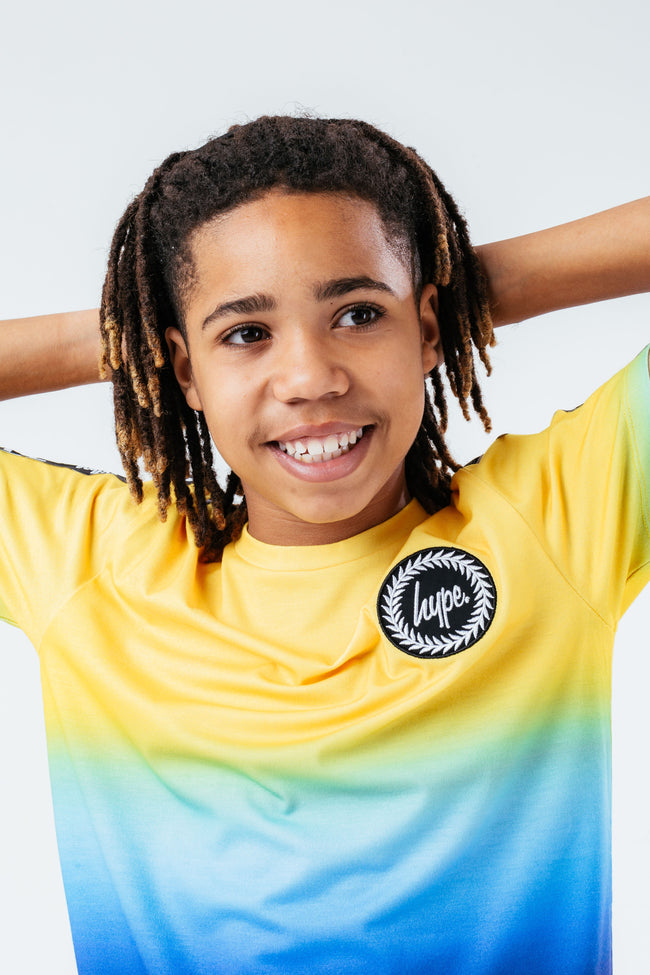 HYPE SUNSHINE FADE KIDS T-SHIRT