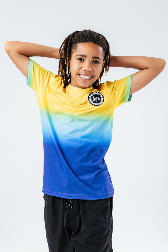 HYPE SUNSHINE FADE KIDS T-SHIRT