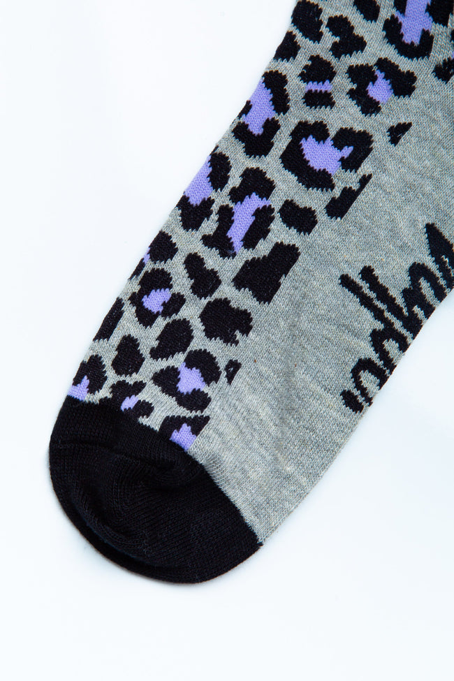 HYPE 3 PACK SOCKS ANIMAL LILAC SPOT