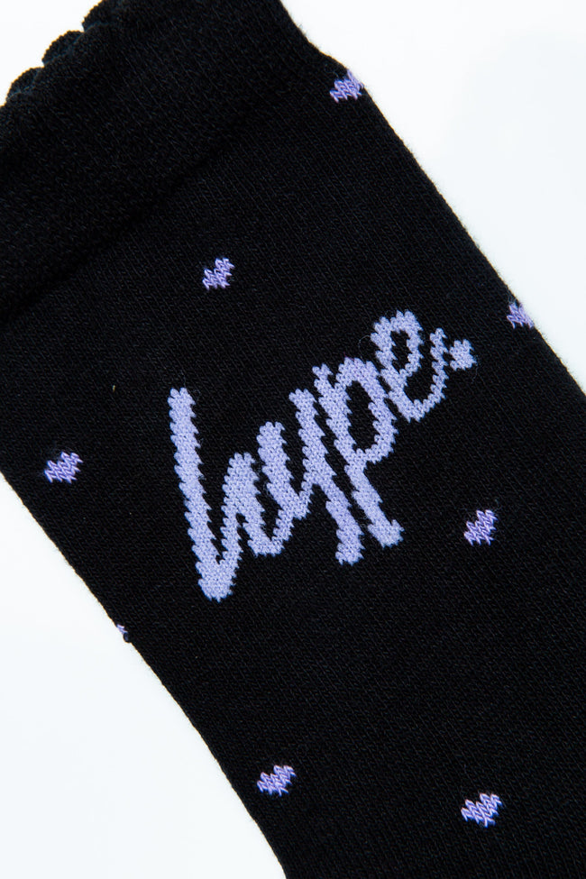 HYPE 3 PACK SOCKS ANIMAL LILAC SPOT