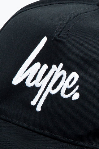 HYPE UNISEX BLACK SCRIPT KIDS SNAPBACK