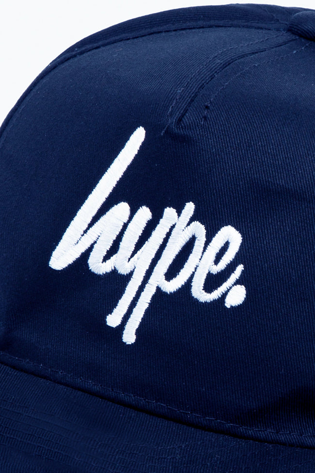 HYPE UNISEX NAVY SCRIPT KIDS SNAPBACK