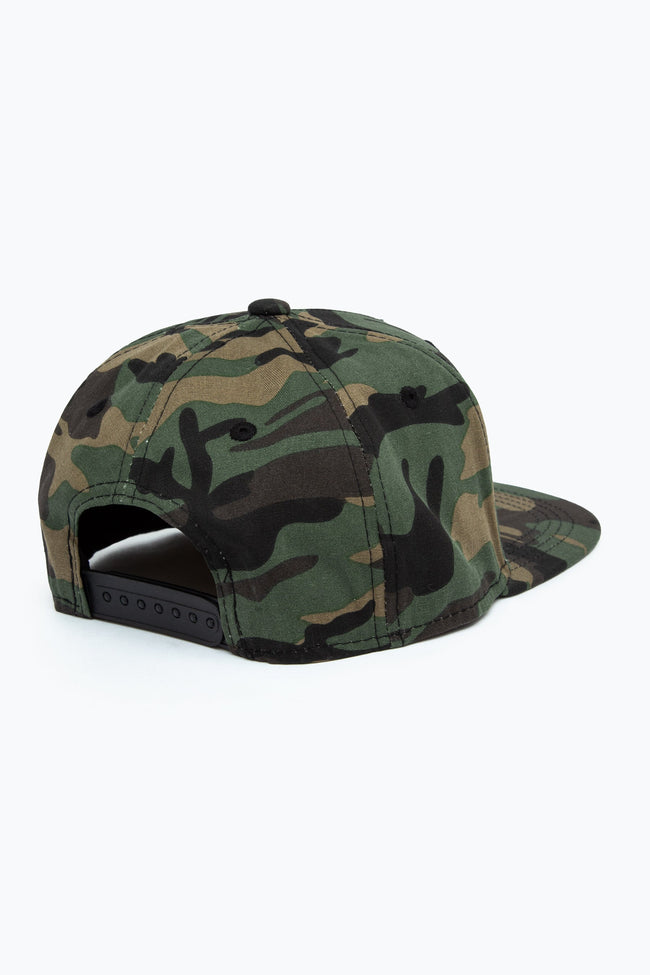 HYPE UNISEX CAMO SCRIPT KIDS SNAPBACK