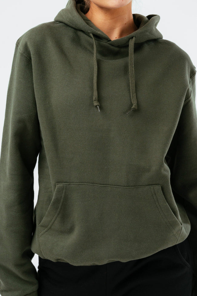 HYPE UNISEX KHAKI HOODIE