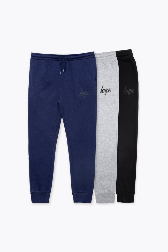 HYPE BOYS 3 PACK SCRIPT JOGGERS