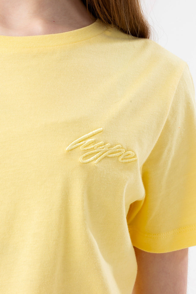 HYPE YELLOW KIDS T-SHIRT