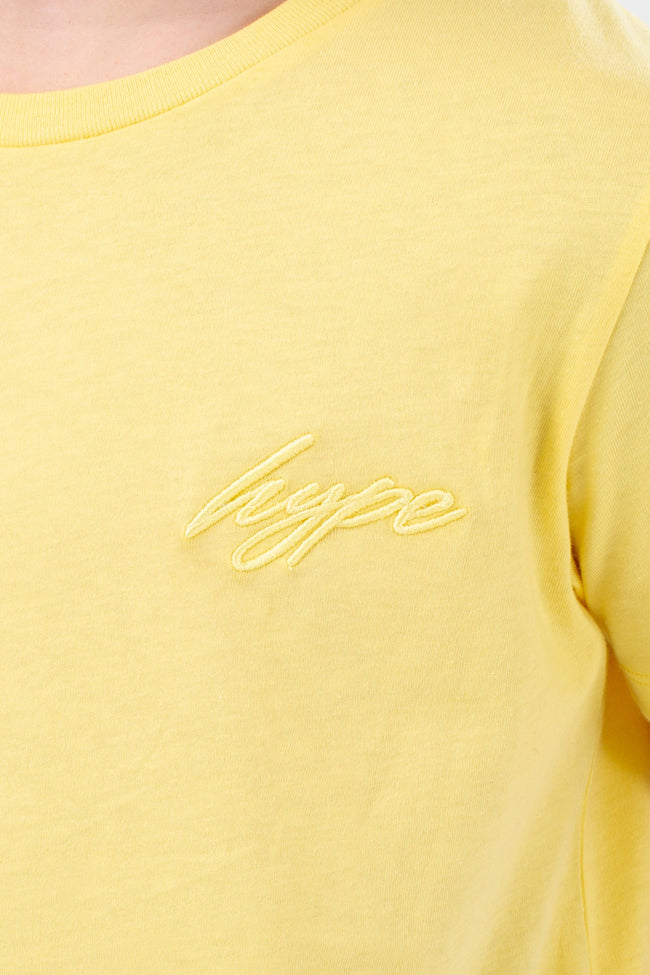 HYPE YELLOW KIDS T-SHIRT