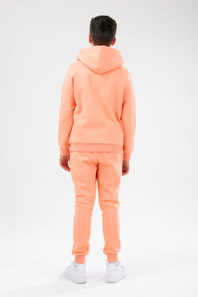 HYPE PEACH KIDS OVERHEAD HOODIE & JOGGERS SET