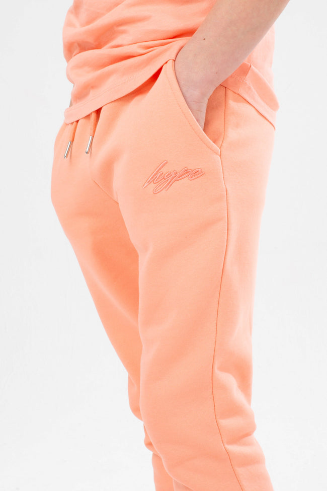 HYPE PEACH KIDS OVERHEAD HOODIE & JOGGERS SET