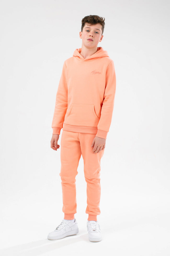 HYPE PEACH KIDS OVERHEAD HOODIE & JOGGERS SET