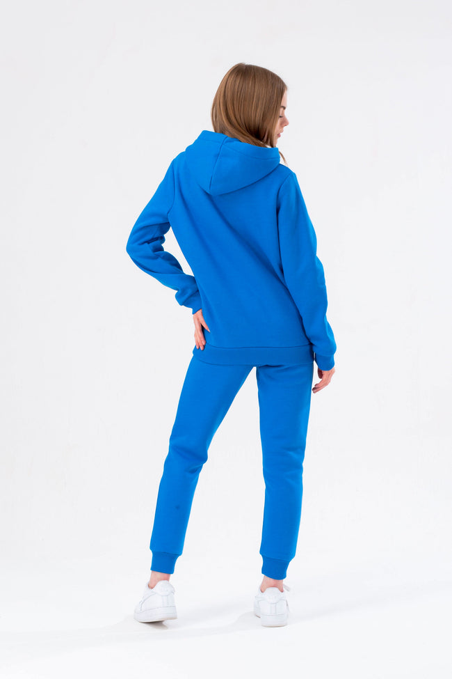 HYPE ROYAL BLUE KIDS OVERHEAD HOODIE & JOGGERS SET