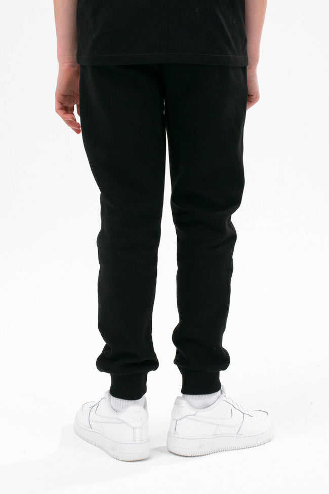 HYPE BLACK KIDS OVERHEAD HOODIE & JOGGERS SET