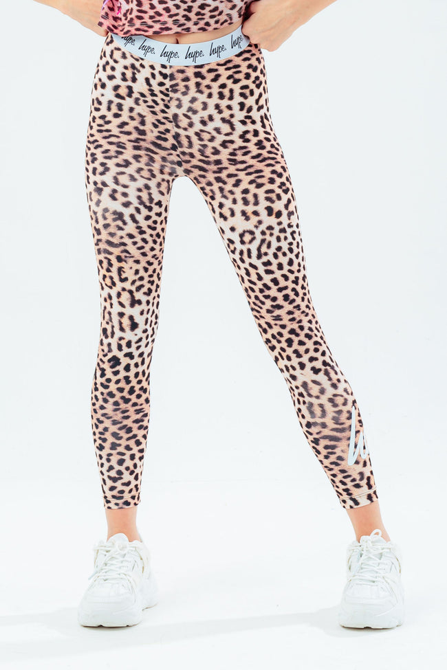 HYPE KIDS LEOPARD LEGGINGS