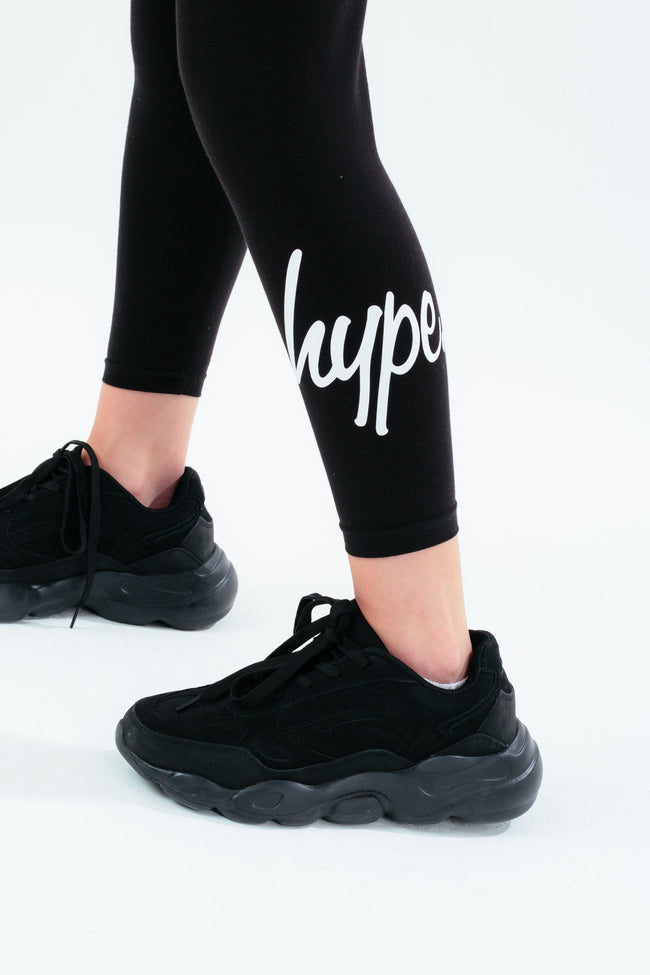 HYPE BLACK KIDS LEGGINGS