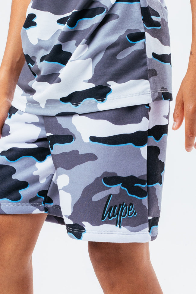 HYPE CAMO KIDS SHORTS