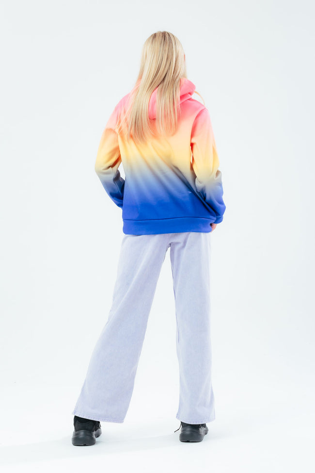 HYPE MULTI GRADIENT GIRLS PULLOVER HOODIE