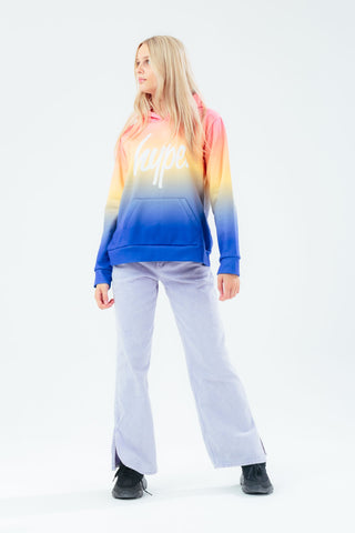 HYPE MULTI GRADIENT GIRLS PULLOVER HOODIE