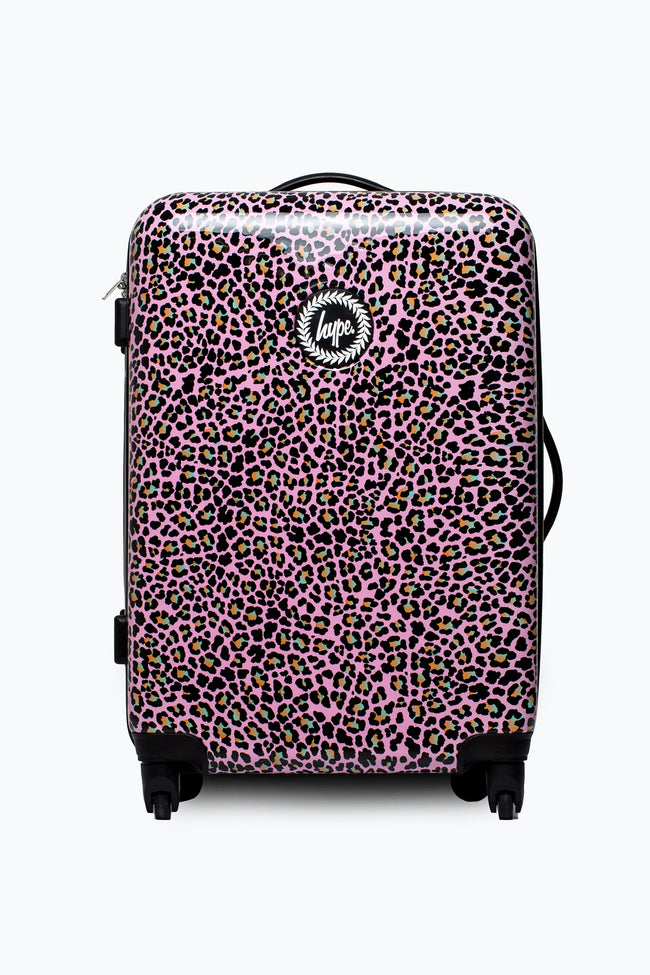 HYPE DISCO LEOPARD MEDIUM SUITCASE