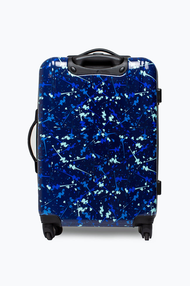 HYPE BLUE SPLAT MEDIUM SUITCASE