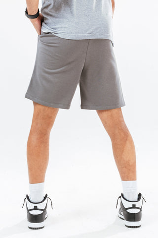 HYPE CHARCOAL SCRIBBLE LOGO MEN'S JERSEY SHORTS