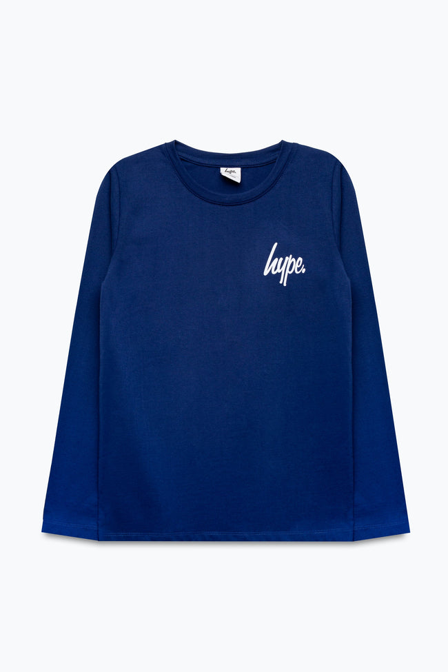 HYPE BLUE SPLAT BOYS LONG SLEEVE PJ'S