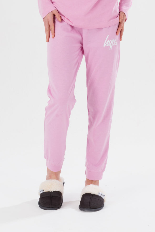 HYPE PINK LONG SLEEVE GIRLS PJ'S