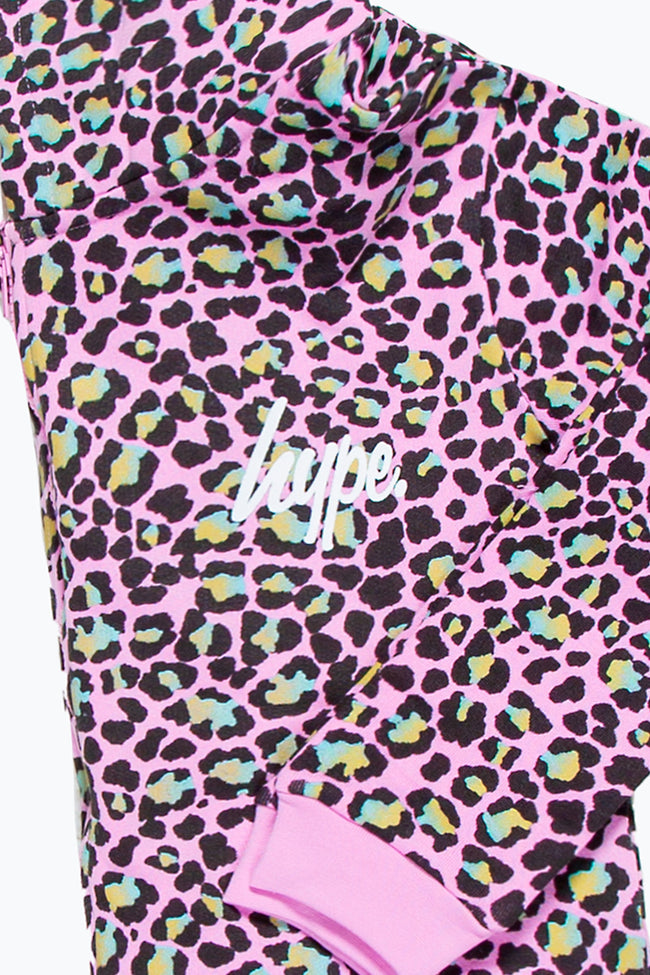 HYPE DISCO LEOPARD GIRLS ONESIE