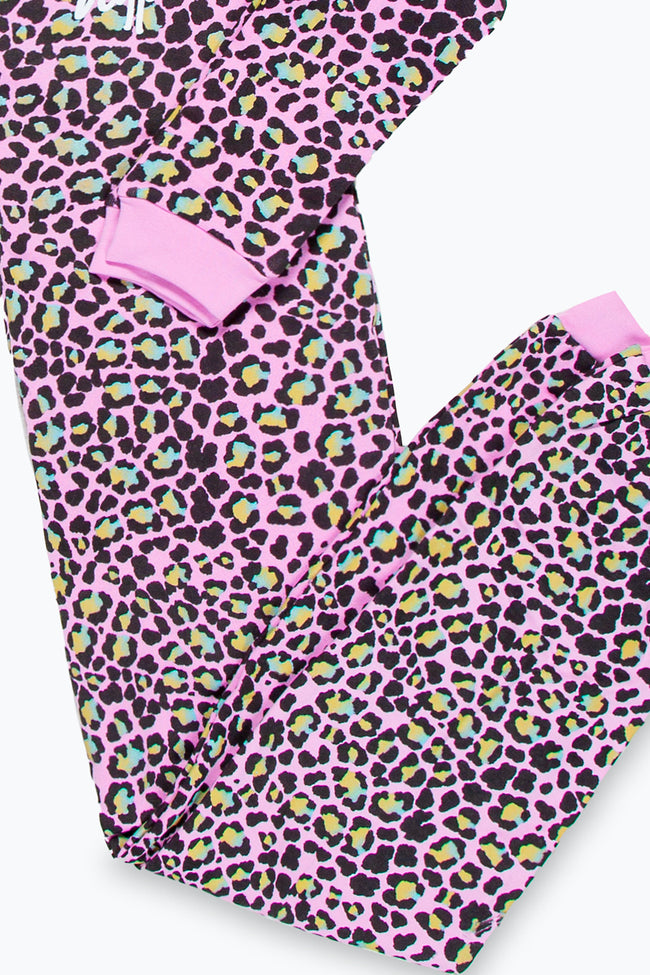 HYPE DISCO LEOPARD GIRLS ONESIE