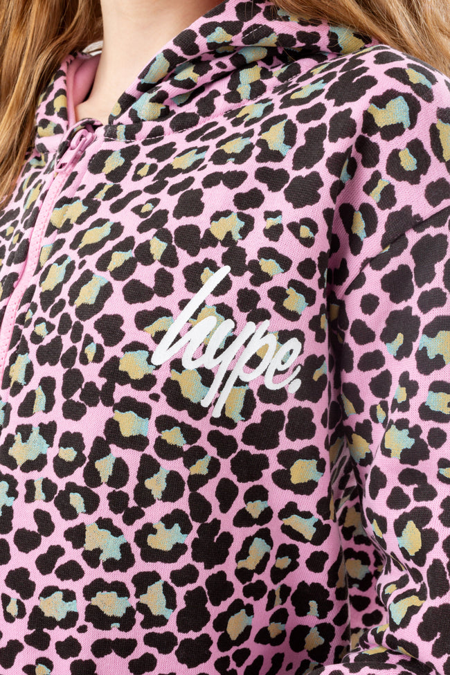 HYPE DISCO LEOPARD GIRLS ONESIE