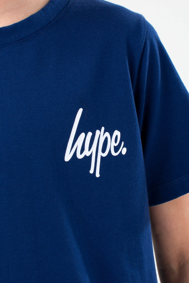 HYPE NAVY SHORT SLEEVE BOYS PJ'S