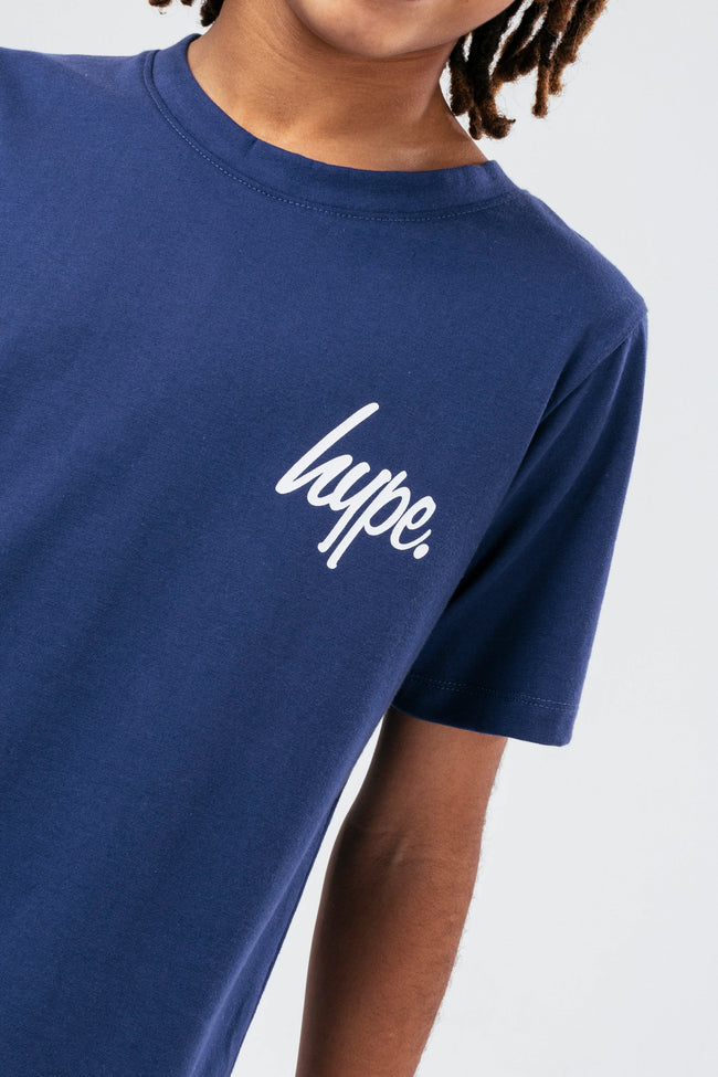 HYPE NAVY SHORT SLEEVE BOYS PJ'S