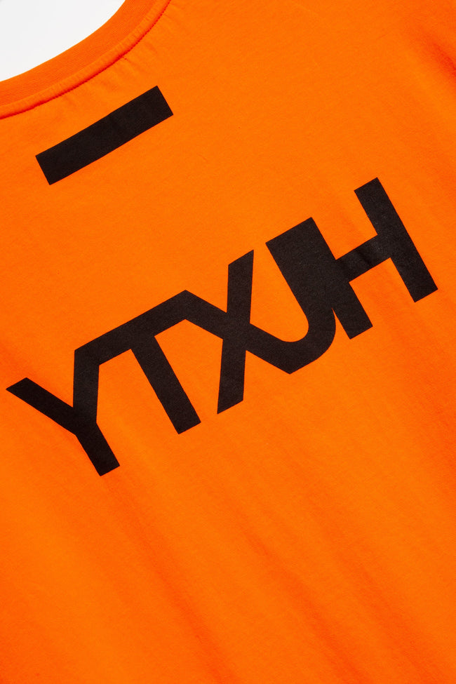 HYPE X YOUNGS TEFLON ORANGE OVERSIZED MENS T-SHIRT