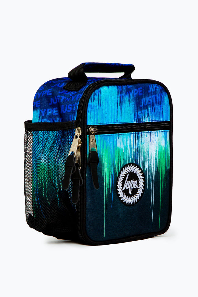 HYPE BLUE JUST DRIP LUNCH BOX