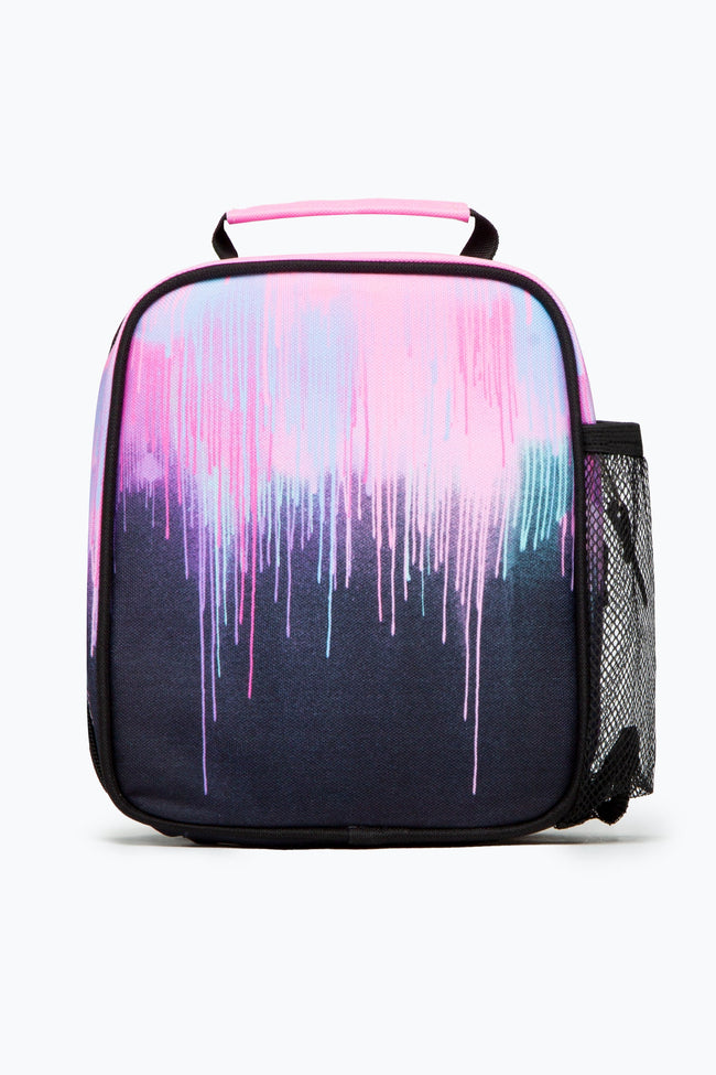 HYPE PINK GRAFFITI DRIPS LUNCH BOX