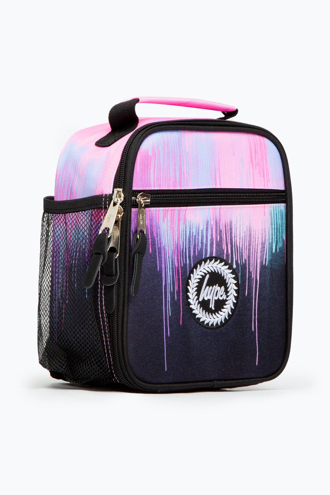 HYPE PINK GRAFFITI DRIPS LUNCH BOX