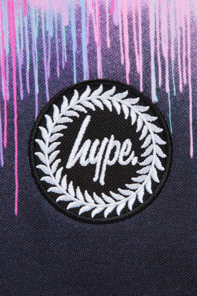 HYPE PINK GRAFFITI DRIPS LUNCH BOX