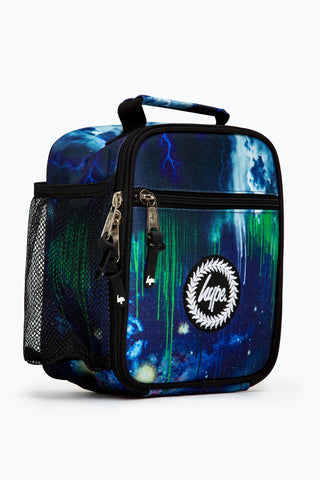 HYPE BLUE & GREEN LIGHTNING DRIP LUNCHBOX