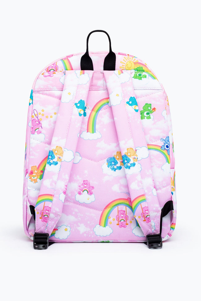 HYPE X CAREBEARS MULTI PASTEL CLOUD CAREBEARS CREST BACKPACK