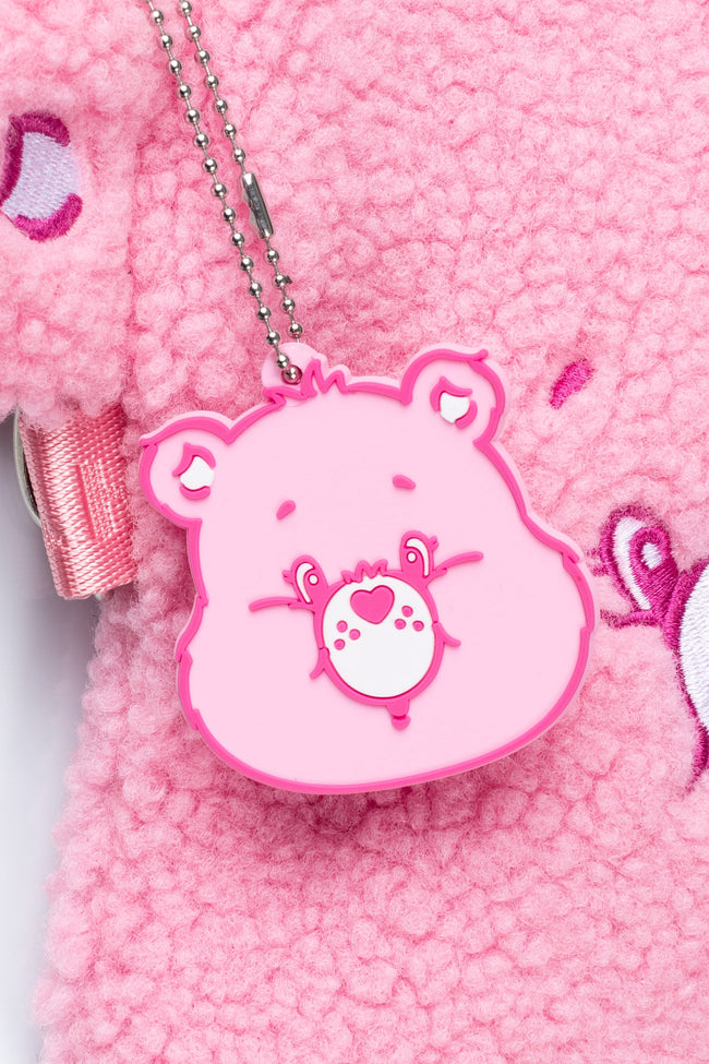 HYPE X CAREBEARS PINK CAREBEAR SIDEBAG