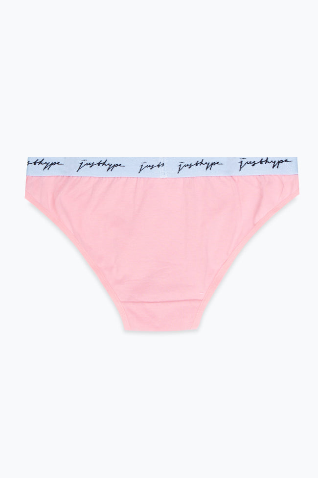 HYPE 3 PACK PINK WOMEN'S HIPSTER BRIEFS