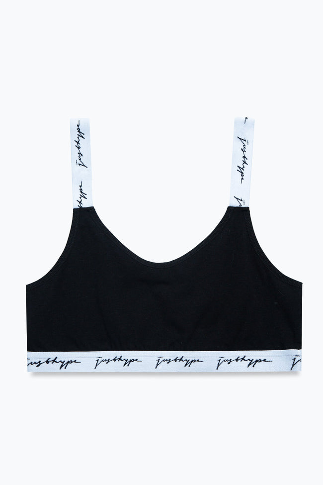 HYPE BLACK WOMEN'S BRALETTE