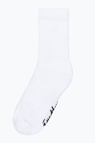 HYPE 3 PACK WHITE WOMEN'S SPORT SOCKS