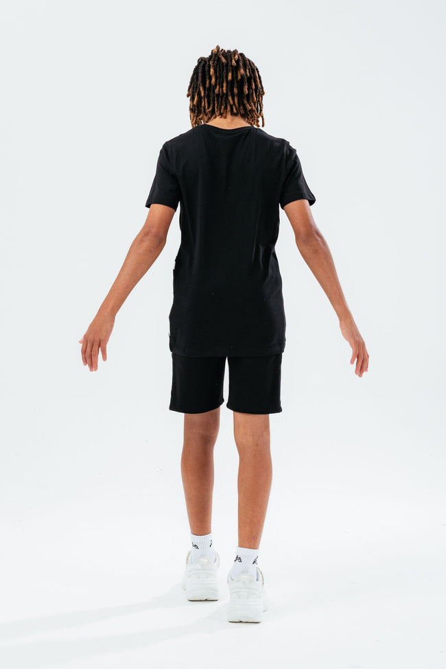 HYPE BLACK SIDE SCRIPT BOYS T-SHIRT