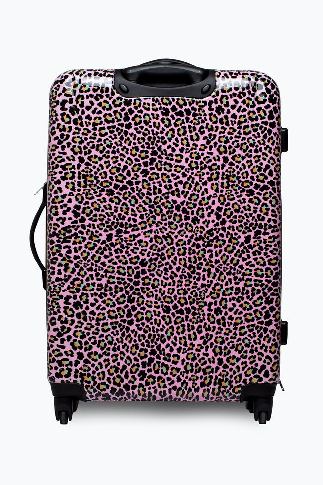 HYPE DISCO LEOPARD LARGE SUITCASE