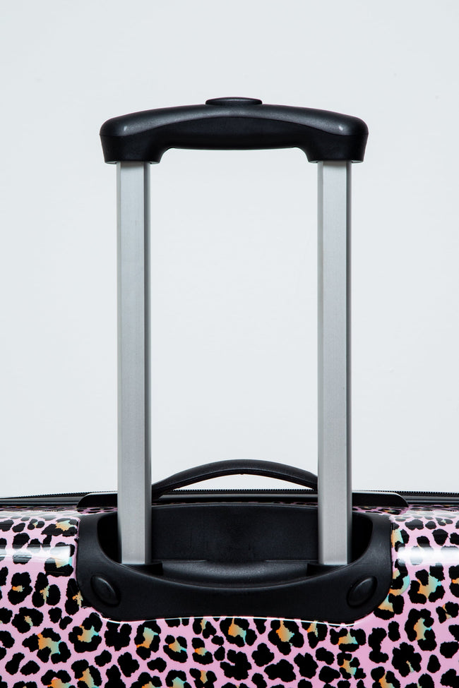 HYPE DISCO LEOPARD LARGE SUITCASE