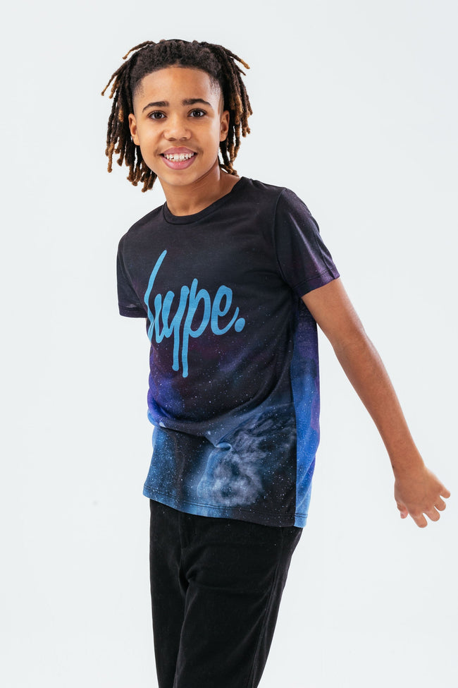 HYPE BLUE INTERGALACTIC BOYS T-SHIRT