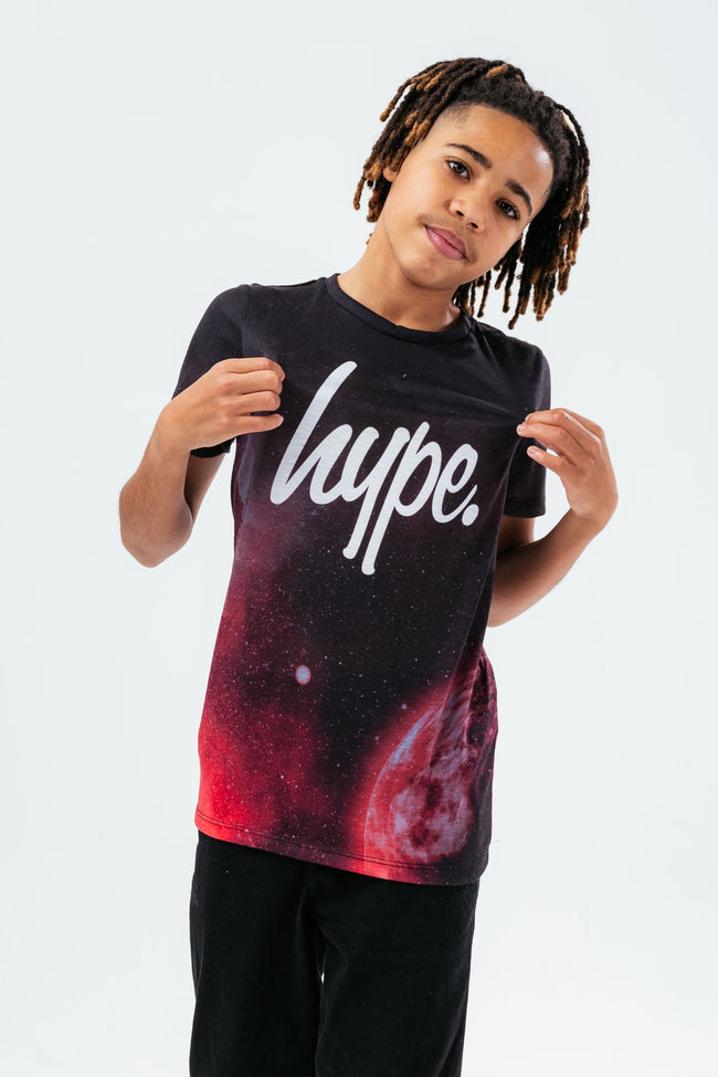 HYPE RED INTERGALACTIC BOYS T-SHIRT