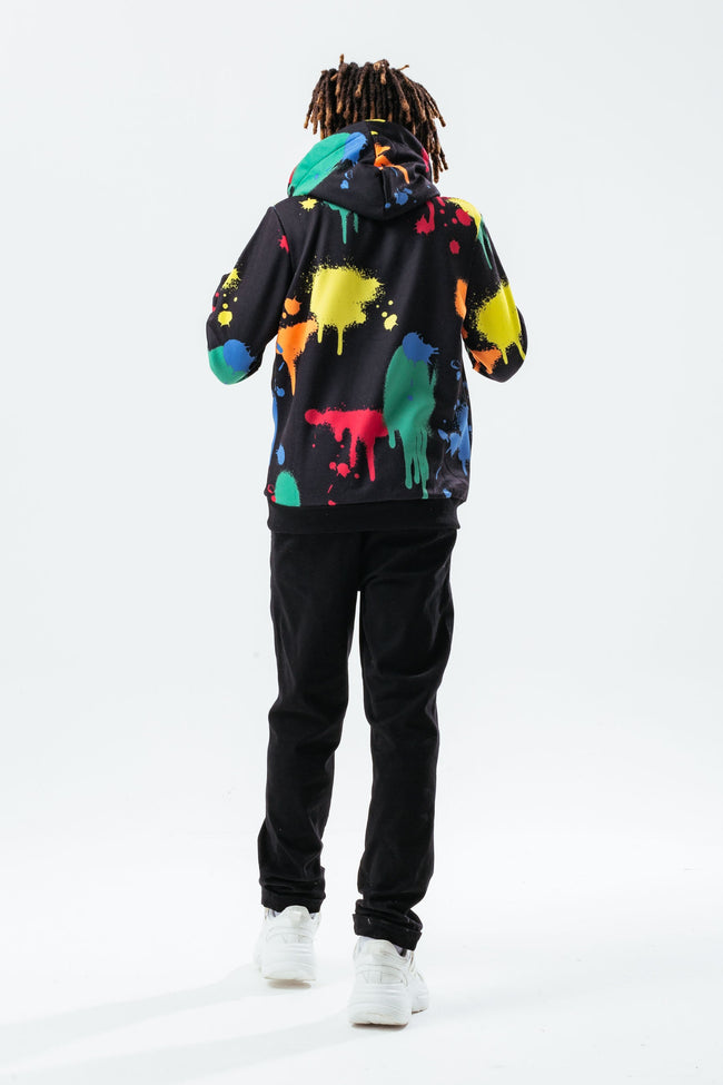 HYPE MULTI SPLAT SCRIPT BOYS HOODIE