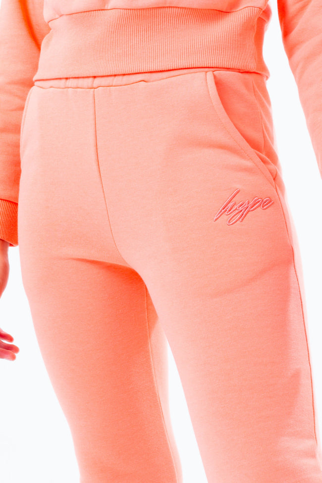 HYPE PEACH ELASTICATED GIRLS JOGGERS