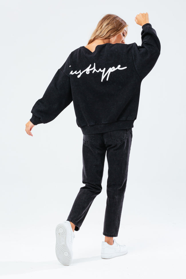 HYPE DROP SHOULDER WOMEN'S OVERSIZED SWEATSHIRT